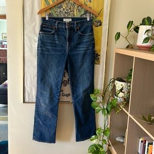 Madewell Slim Demi Boot cut jeans size 27